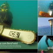 Применение гидравлических цепных пил ICS при выполнении подводных работ